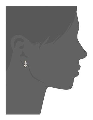 Gold earrings 2