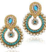 Pearl traditional ethnic indian earring