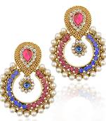 Pearl traditional ethnic indian earring