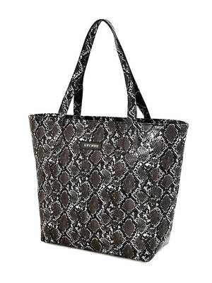 Lychee Bags Pu Snake Finish Tote Bag 1