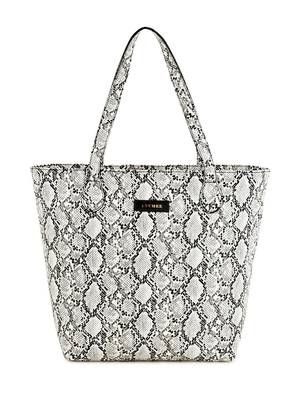 Lychee Bags Pu Snake Finish Tote Bag 2