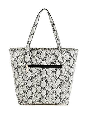 Lychee Bags Pu Snake Finish Tote Bag 3