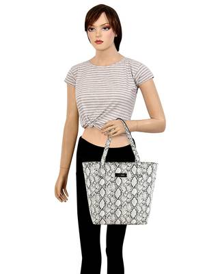 Lychee Bags Pu Snake Finish Tote Bag 5
