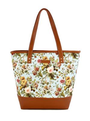 Lychee Bags Floral Printed Womens Tote Bags 1