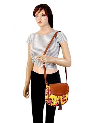 Lychee Bags canvas floral printed tote bags 5