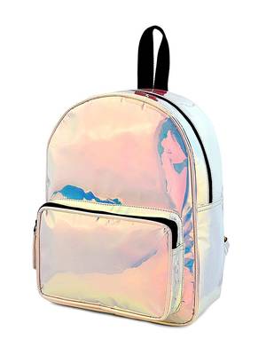 Lychee Bags Designer Holographic Women Backpack 1