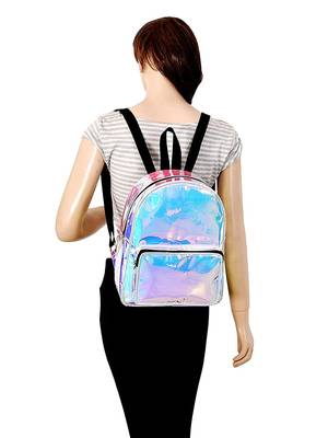 Lychee Bags Designer Holographic Women Backpack 5