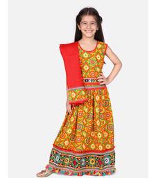 Bandhani Chaniya Choli With Frill Dupatta