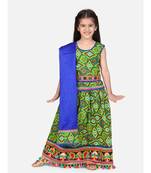 Bandhani Chaniya Choli With Frill Dupatta