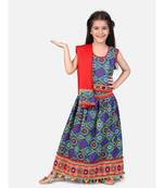 Bandhani Chaniya Choli With Frill Dupatta