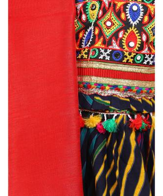 Leheriya Half Sleeve Chaniya Choli 2