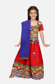Mirror Embroidery Chaniya Choli