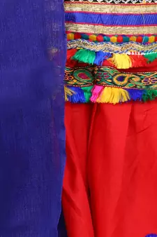 Mirror Embroidery Chaniya Choli