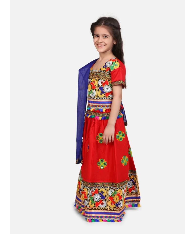 Mirror Embroidery Chaniya Choli