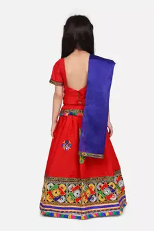Mirror Embroidery Chaniya Choli