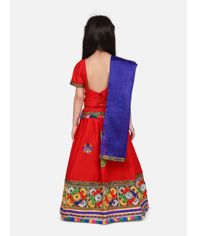 Mirror Embroidery Chaniya Choli