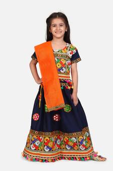 Mirror Embroidery Chaniya Choli