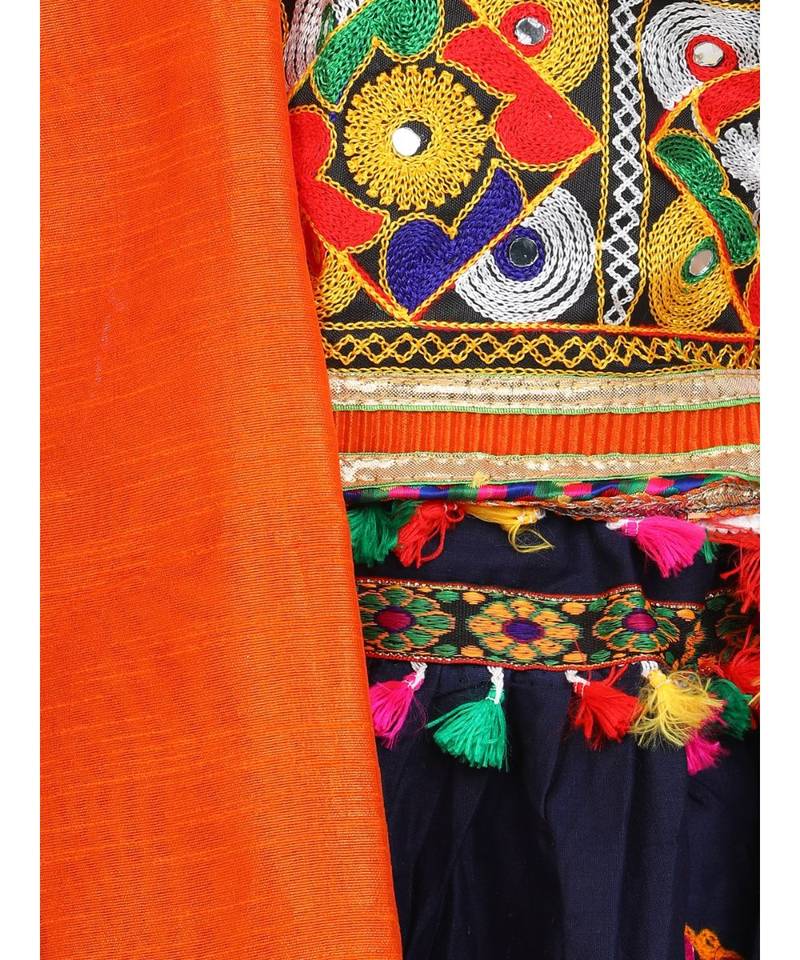 Mirror Embroidery Chaniya Choli