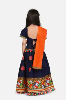 Mirror Embroidery Chaniya Choli
