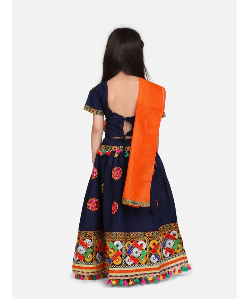 Mirror Embroidery Chaniya Choli