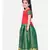 Girls Half Sleeve South Indian Pavda Pattu Lehenga