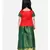 Girls Half Sleeve South Indian Pavda Pattu Lehenga