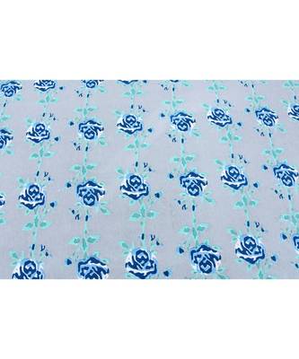 Blue Garland Double Bedsheet 3