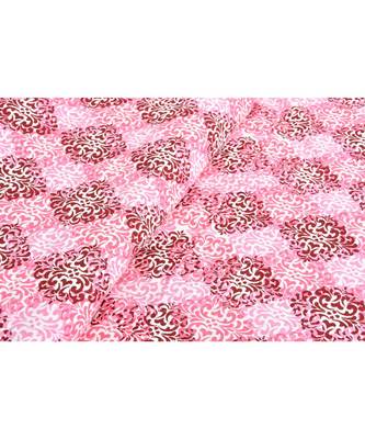 Traditional Delight Pink Double Bedsheet 3