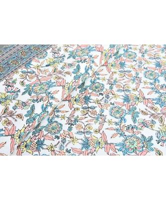 Fantastic Flowers Colorful Double Bedsheet 2