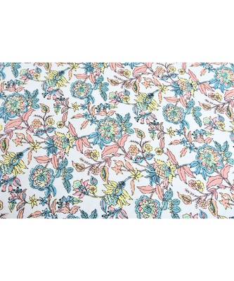 Fantastic Flowers Colorful Double Bedsheet 3