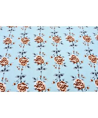 Peach Garland Double Bedsheet 2