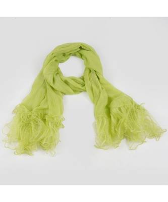 Bali Hai by Pashma Solids Lace embroidery design Pashmina  scarf 4