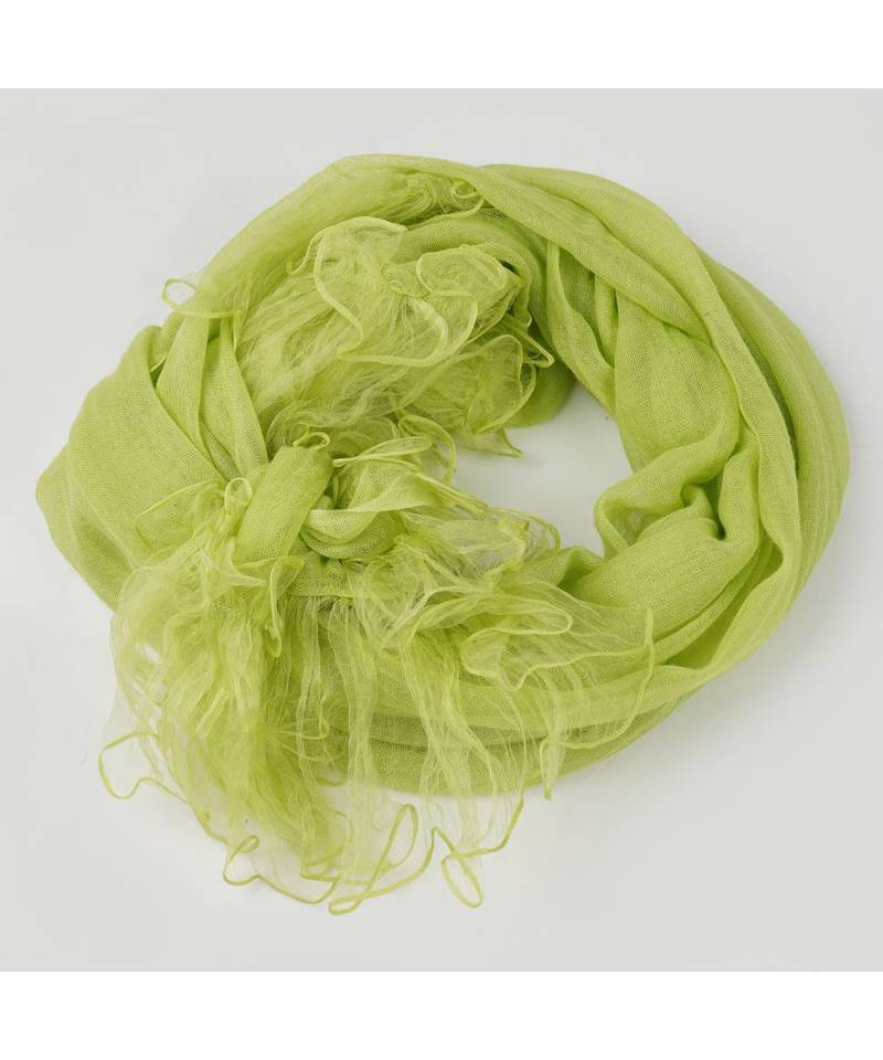 Bali Hai by Pashma Solids Lace embroidery design Pashmina  scarf