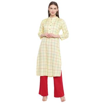 White printed rayon kurtas-and-kurtis 1