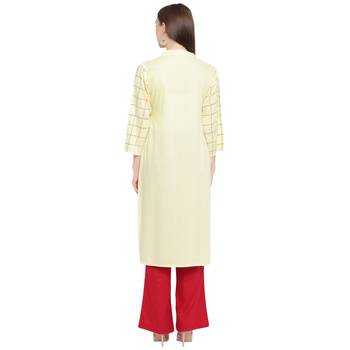 White printed rayon kurtas-and-kurtis 2