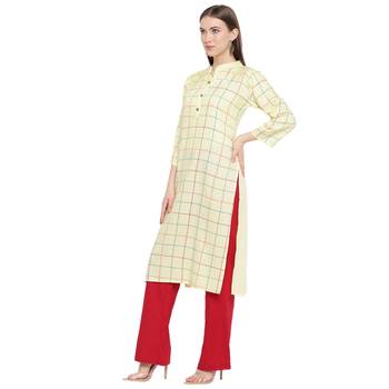 White printed rayon kurtas-and-kurtis 4
