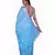 Handcrafted Blue Linen saree with Silver zari border