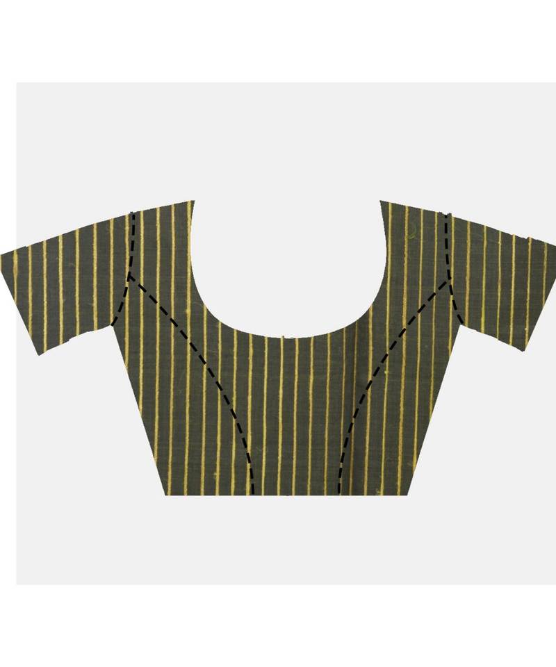 Handcrafted Yellow  Shade Tussar Ghicha Silk Saree