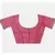 Handcrafted Pink shade Linen saree with Golden Zari Border