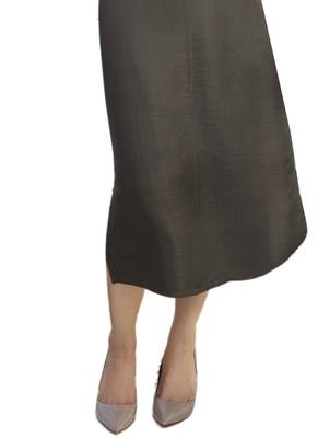 Grey printed Crepe kurti 3