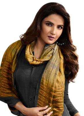 Grey printed Crepe kurti 2