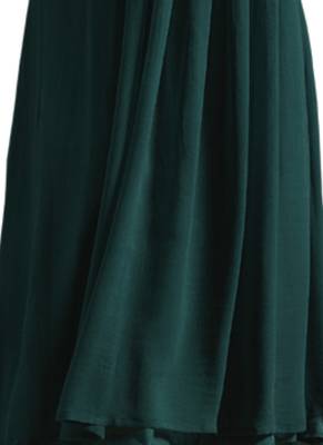 Green printed Georgette kurti 3
