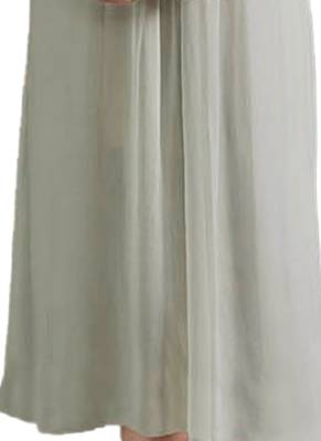 Grey printed Georgette kurti 3