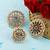Stud Earring Set & Adjustable Finger Ring With Earring For Women Girl