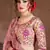Captivating Baby Pink Dori, Zari and Thread Embroidered Silk Bridal Lehenga