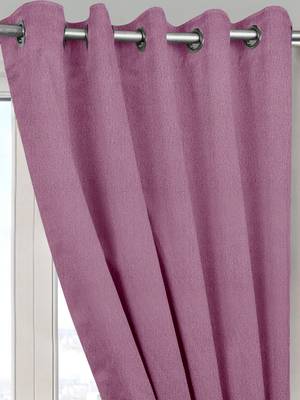 Plain Solid Blackout PURPLE Window Curtain 5
