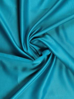 Plain Solid Blackout Neon Blue Window Curtain 3