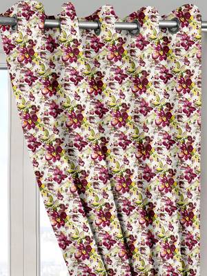 Printed Room Darkening Multi Window Curtain 5