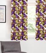 Printed Room Darkening Multi Window Curtain
