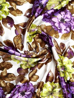 Printed Room Darkening Multi Window Curtain 3